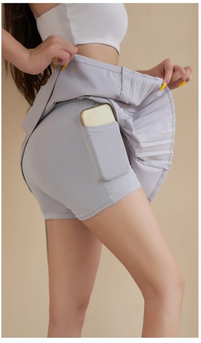 Running Sport Pleated Skort - Image 7