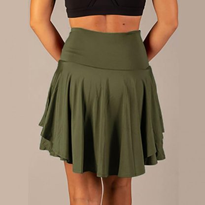 Ruffle Pocket Knee Skort - Image 4