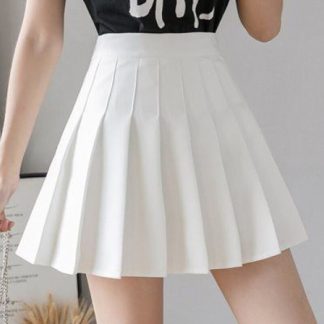 Skirt Shorts with Pleats