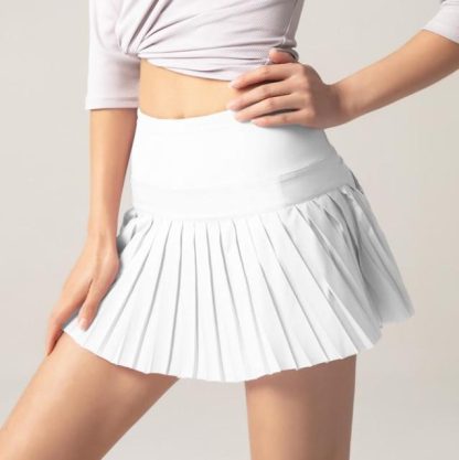 Pleated Skorts with Pocket - Image 7