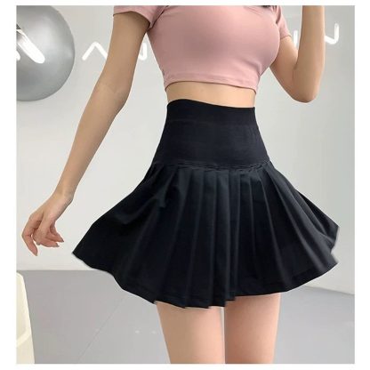 Versatile and Fashionable Pleated Skort - Image 4