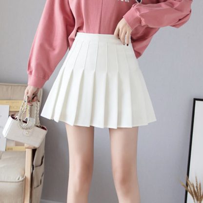 Skirt Shorts with Pleats - Image 6