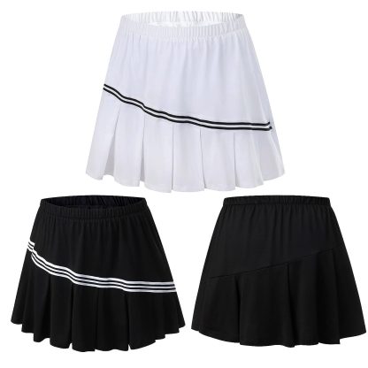 High-waisted Pleated Skort - Image 8