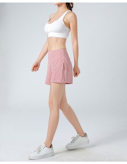 Stylish Mesh Double Layer Shorts - Image 9