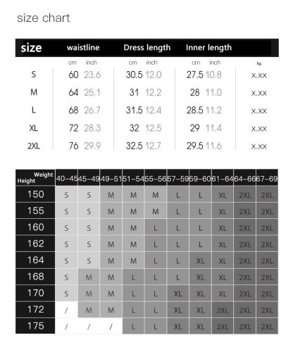 High Waist Fitness Skort - Image 3