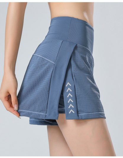 Stylish Mesh Double Layer Shorts - Image 5