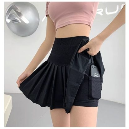 Versatile and Fashionable Pleated Skort - Image 5