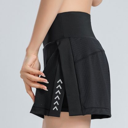 Stylish Mesh Double Layer Shorts - Image 3