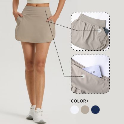 Gym Outfit with Skorts