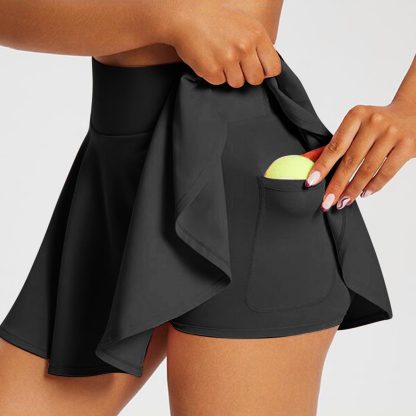 Sporty Pleated Skorts for Women - Image 3